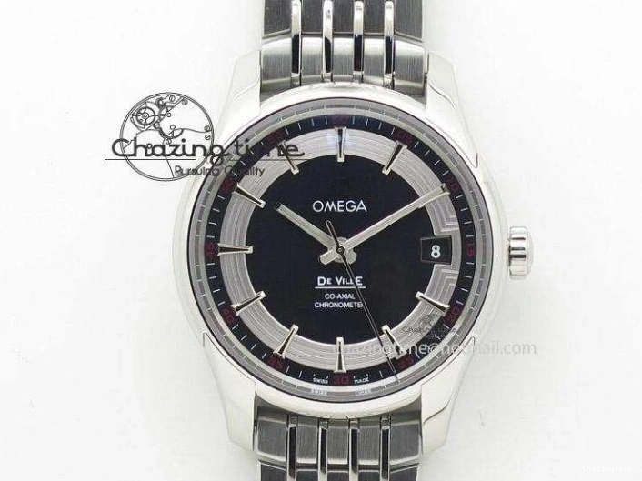 0405 UrbanChic Speedmaster Racing Master SS HKF Best Edition Blue Black Dial on SS Bracelet A 7808